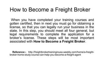 Understanding the Role of a Freight Broker  